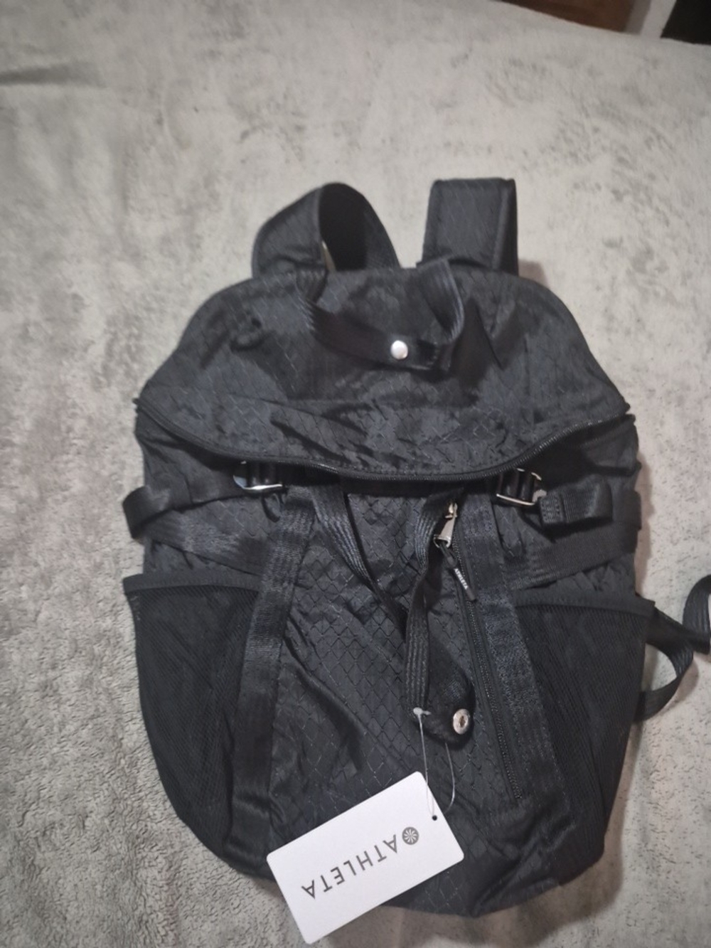 Athleta Black Women's Backpack - Lightweight Everyday Bag